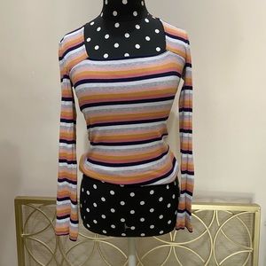 Aero long sleeve striped shirt